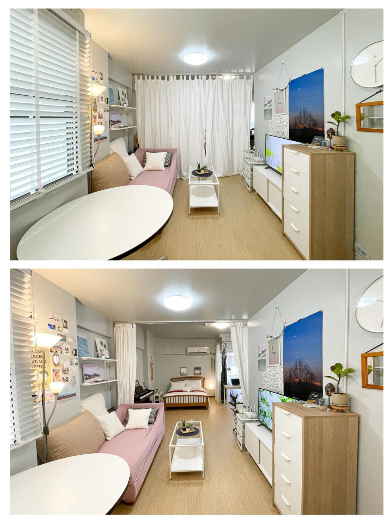 Makkasan Tower Resident In The Heart Of Bangkok Shopping Center 아파트 외부 사진