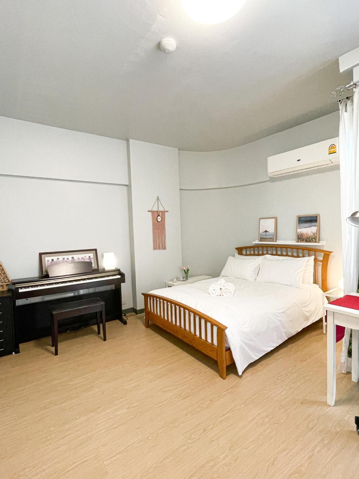 Makkasan Tower Resident In The Heart Of Bangkok Shopping Center 아파트 외부 사진